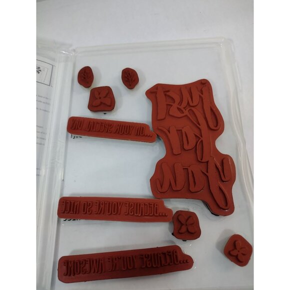 Scrapbooking Stamp Set Botanicals For You Simply Wonderful Solos H Stampin Up - Picture 12 of 16